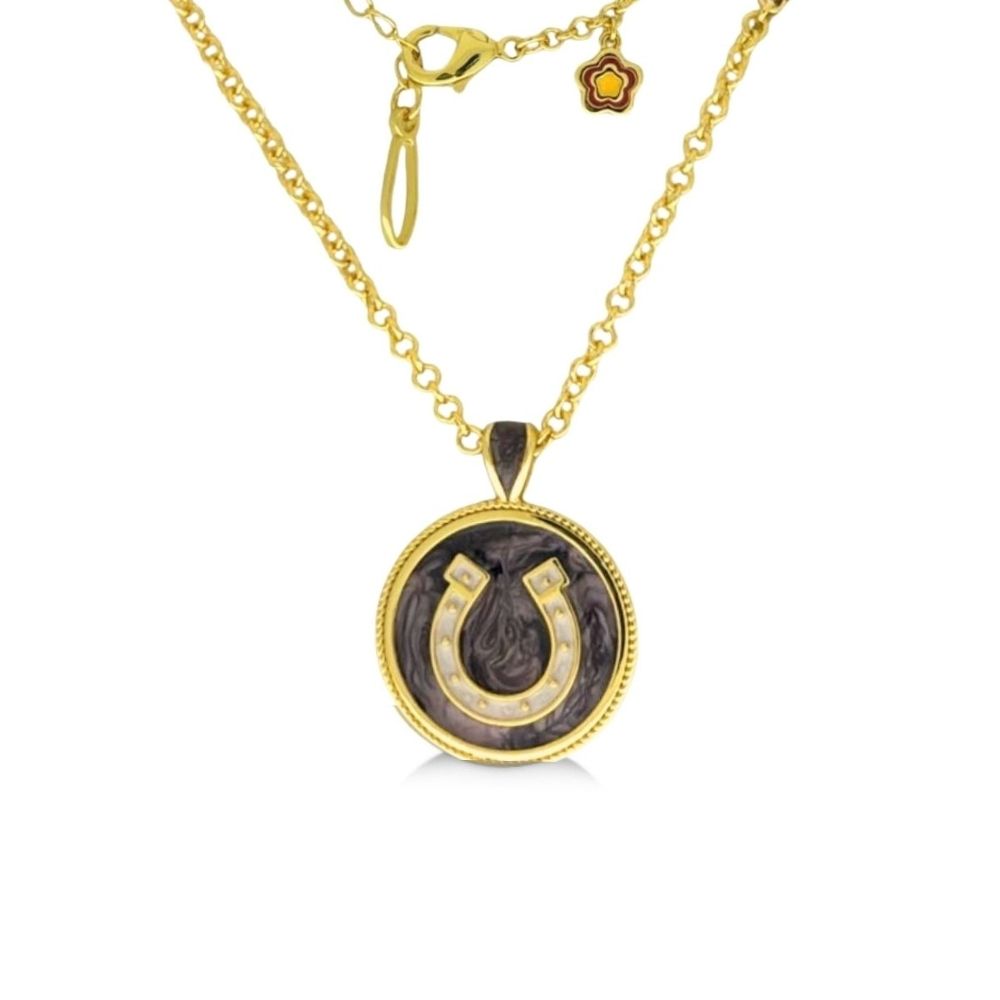 Equestrian Pendant Necklace