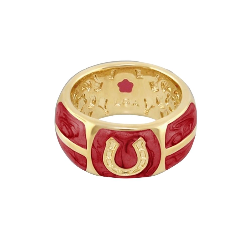 Equestrian Horseshoe Ring