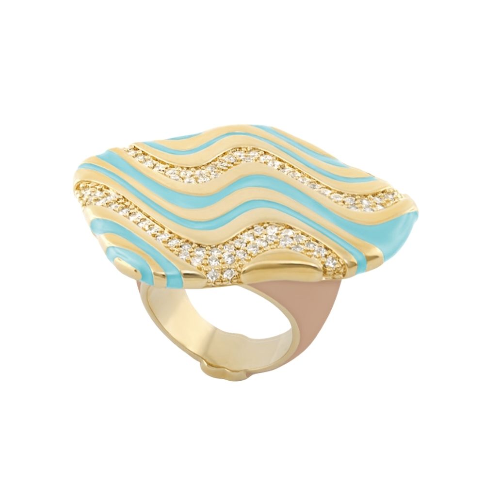 Moon Dust Cocktail Ring