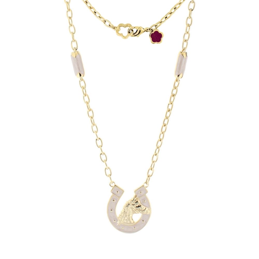 Equestrian Pendant Necklace