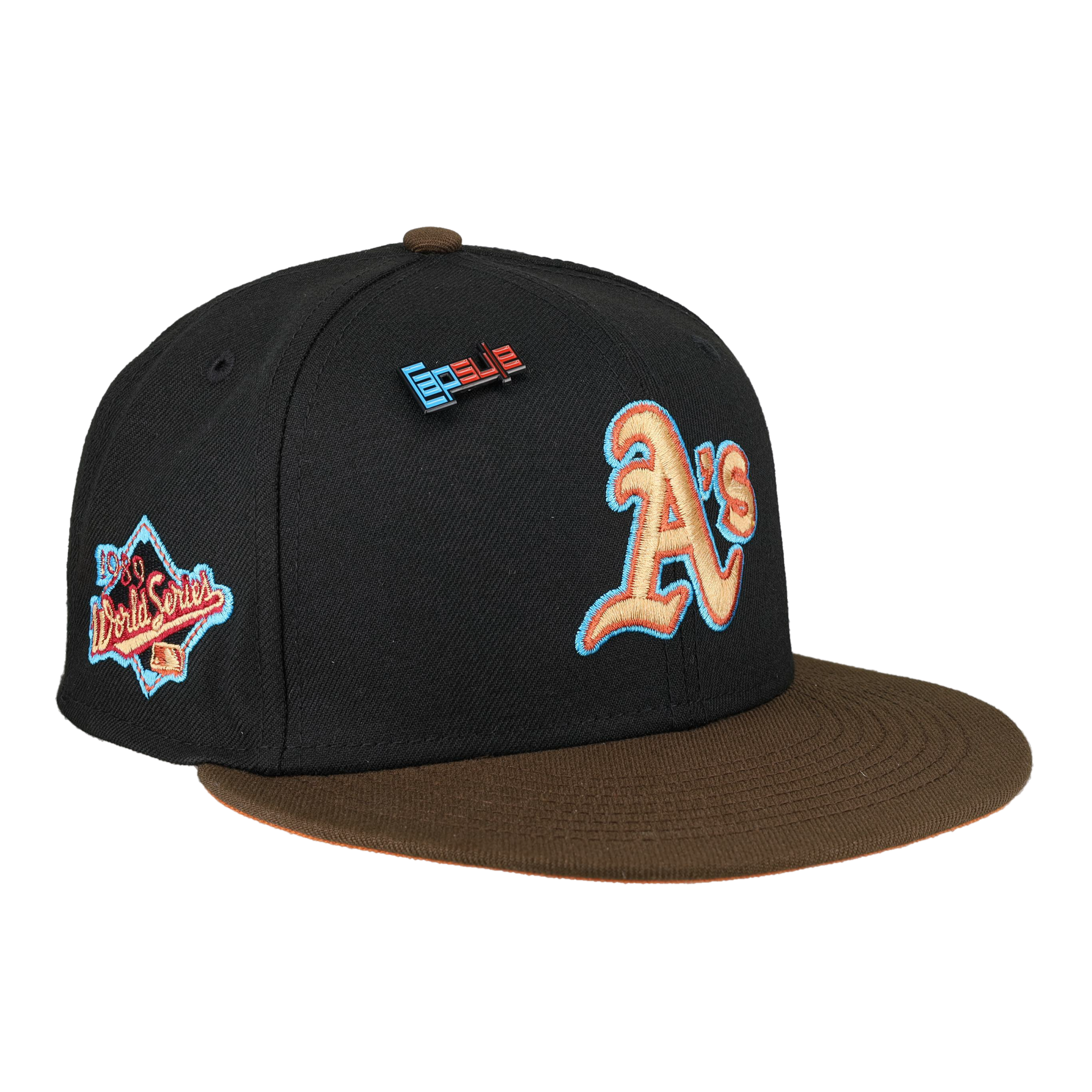 Oakland Athletics NOS Collection 1989 World Series Fitted Hat