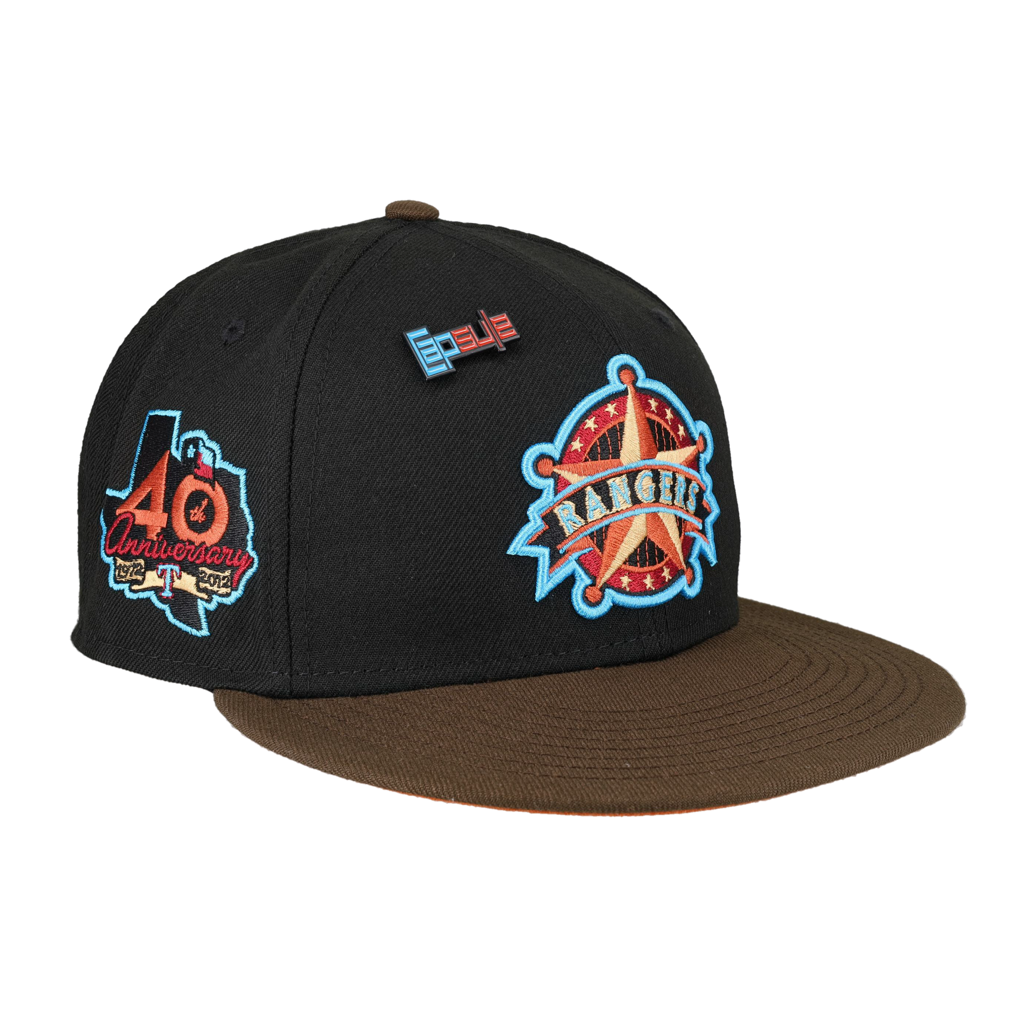 Texas Rangers NOS Collection 40th Anniversary Fitted Hat