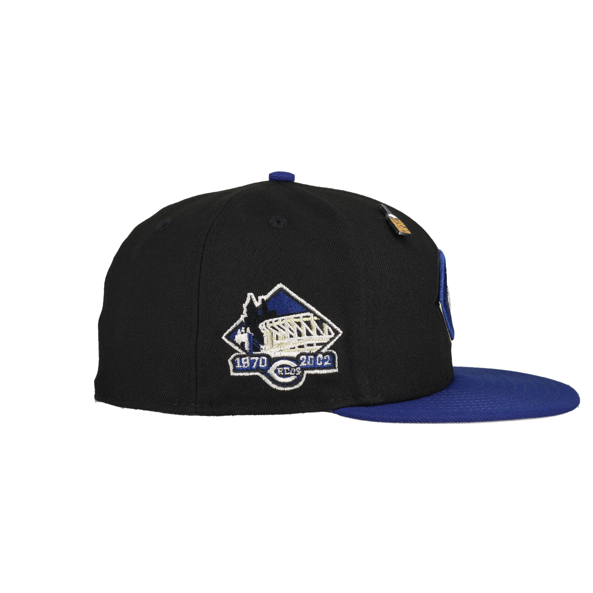 Cincinnati Reds New Years Collection Riverfront Stadium Patch 59Fifty Fitted Hat