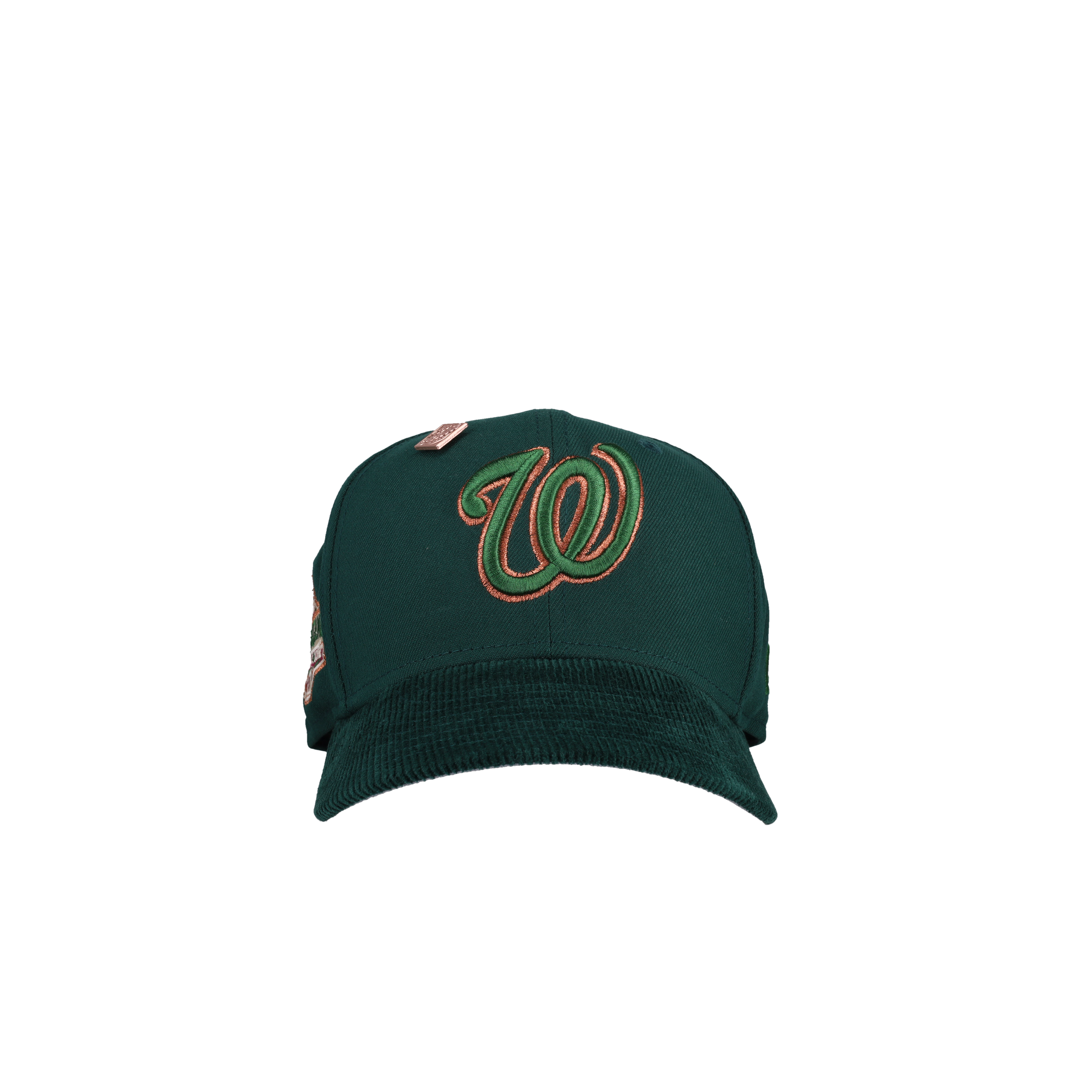 Washington Nationals 2018 ASG Corduroy Green Bronze Metallic 59Fifty Fitted Hat