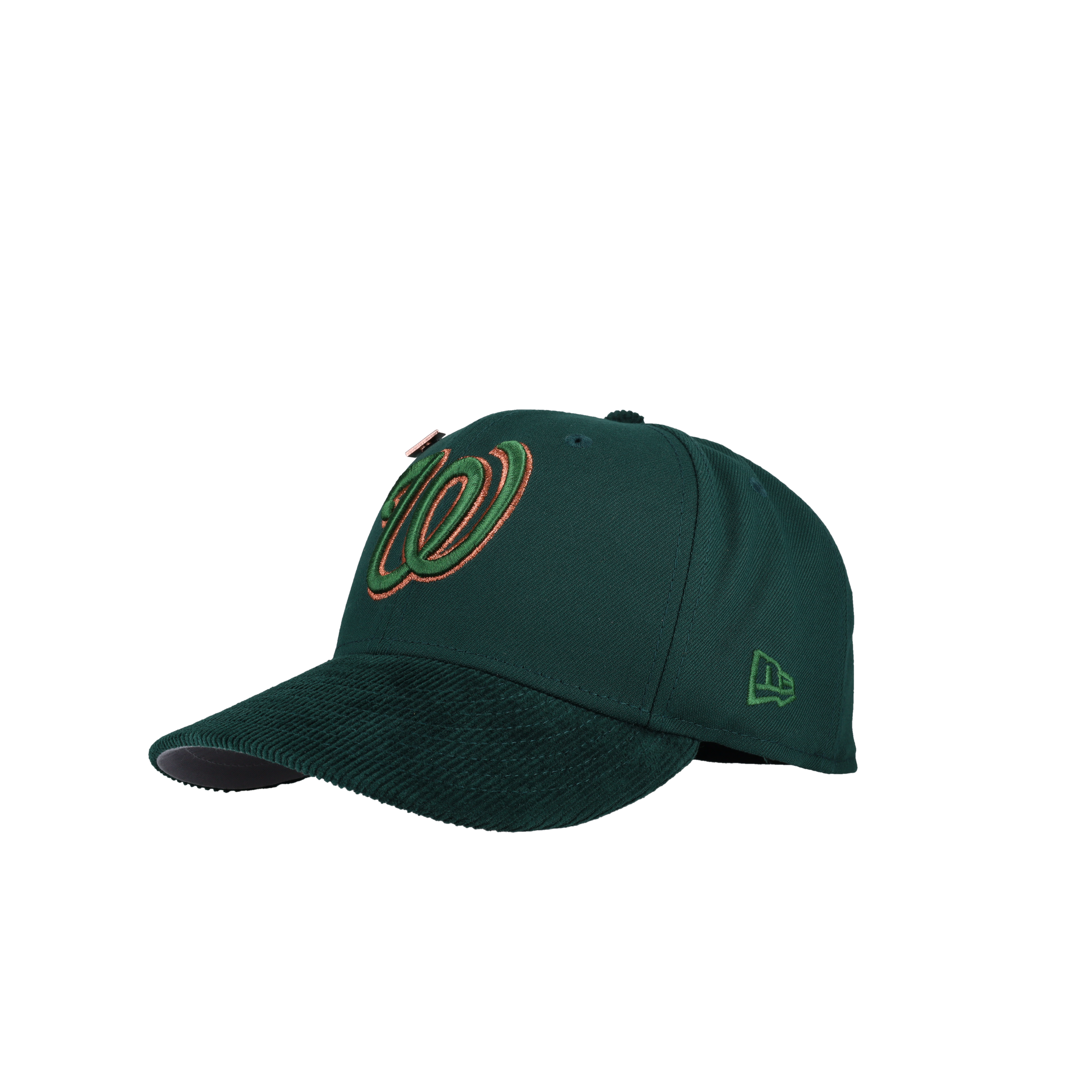 Washington Nationals 2018 ASG Corduroy Green Bronze Metallic 59Fifty Fitted Hat