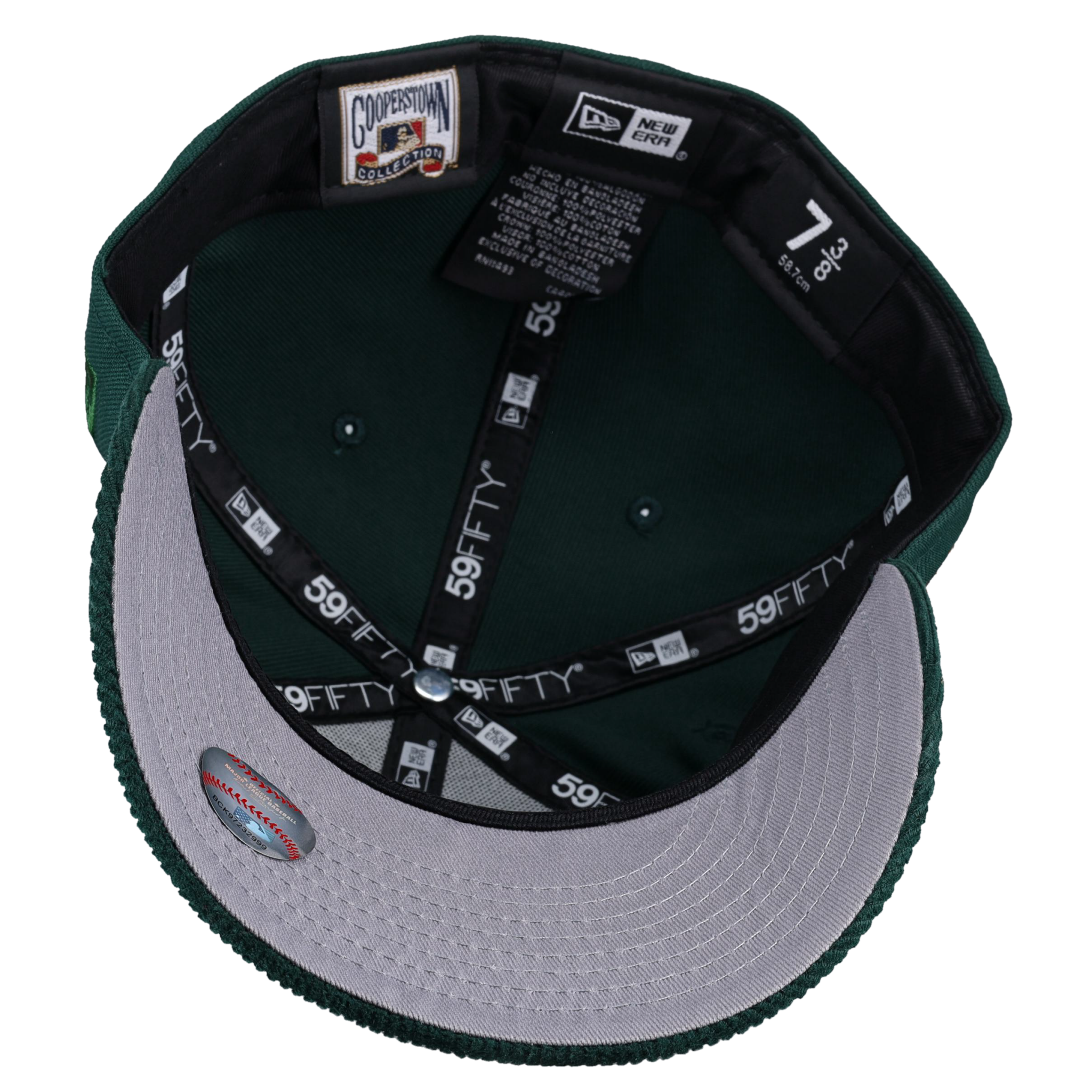 Washington Nationals 2018 ASG Corduroy Green Bronze Metallic 59Fifty Fitted Hat