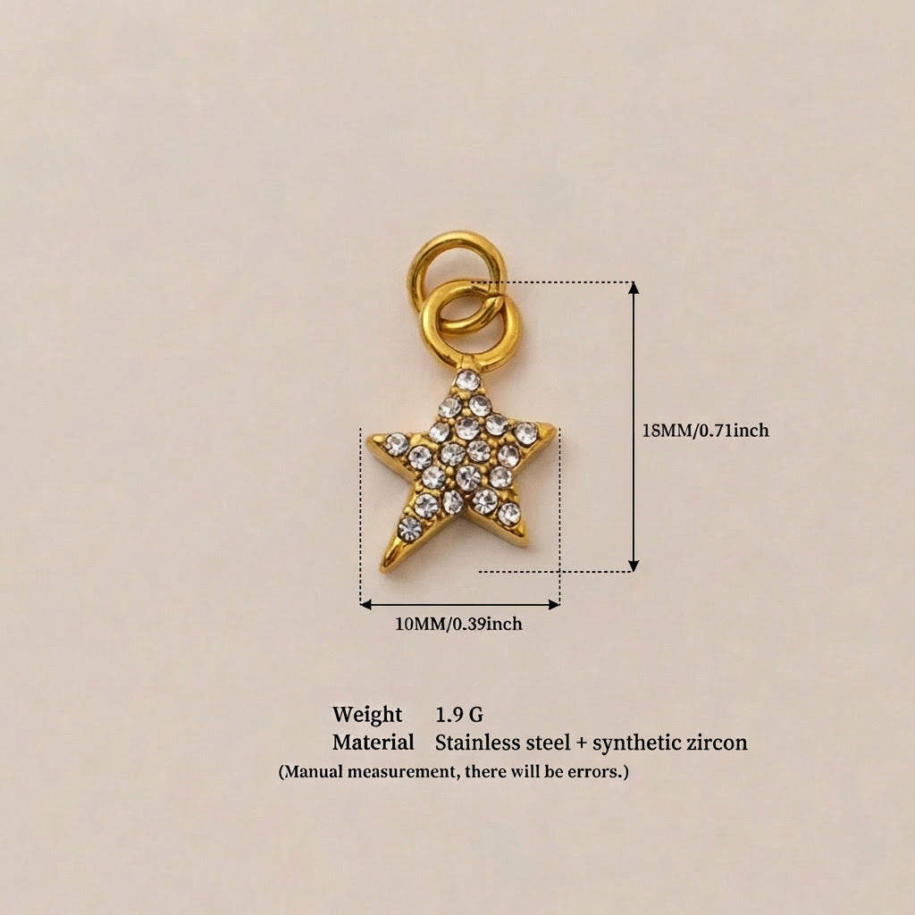 Inner Stainless Steel Gold Color Protection Vacuum Pendant