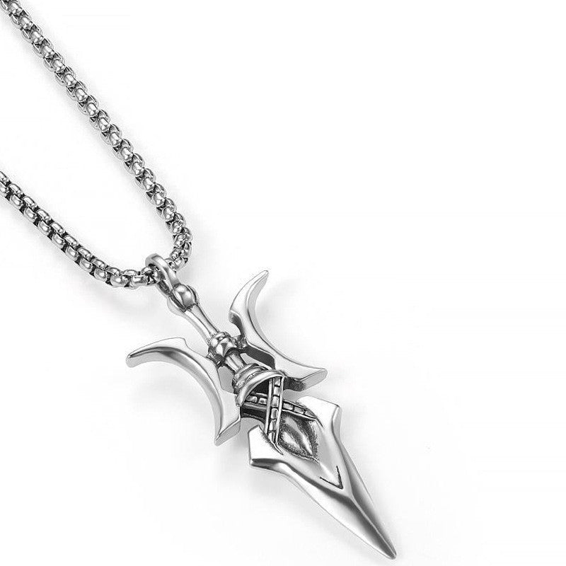 Anime Flayer Word Chain Keel Alloy Necklaces