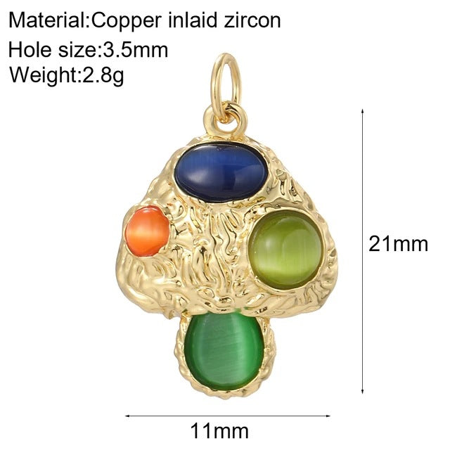 Bohemian Charm Cute Seahorse Gold Color Pendants