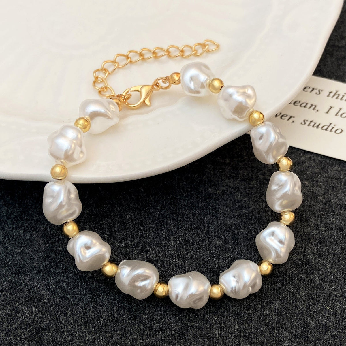 Women's Irregular Pearl Summer Beach Ocean Series Bracelet