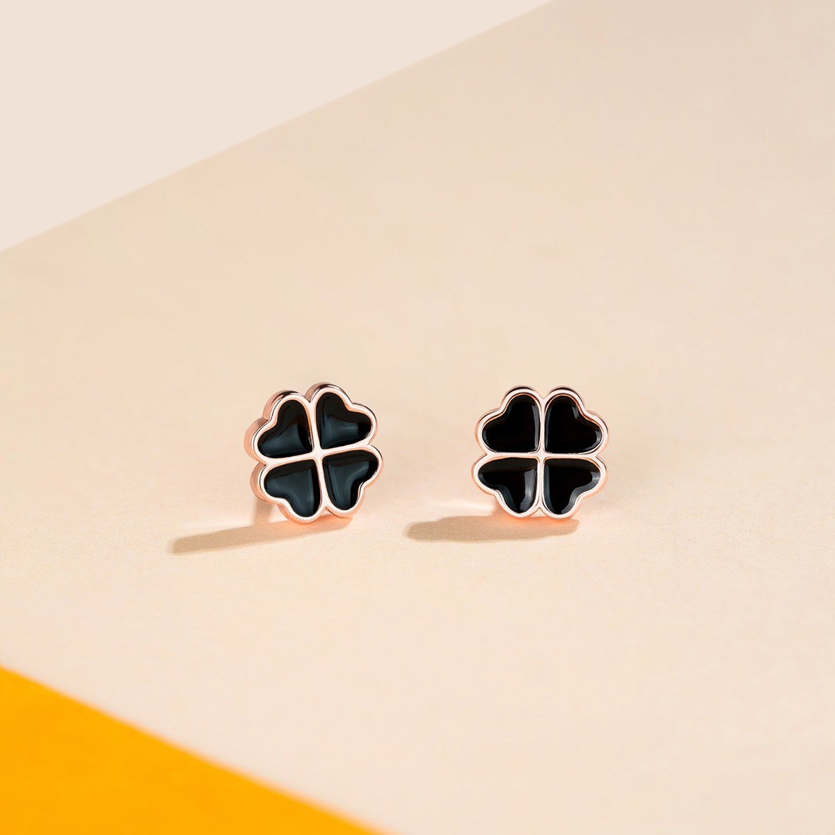 Women's Four Leaf Clover Ear Light Luxury Minority Sweet Gifts For Earrings