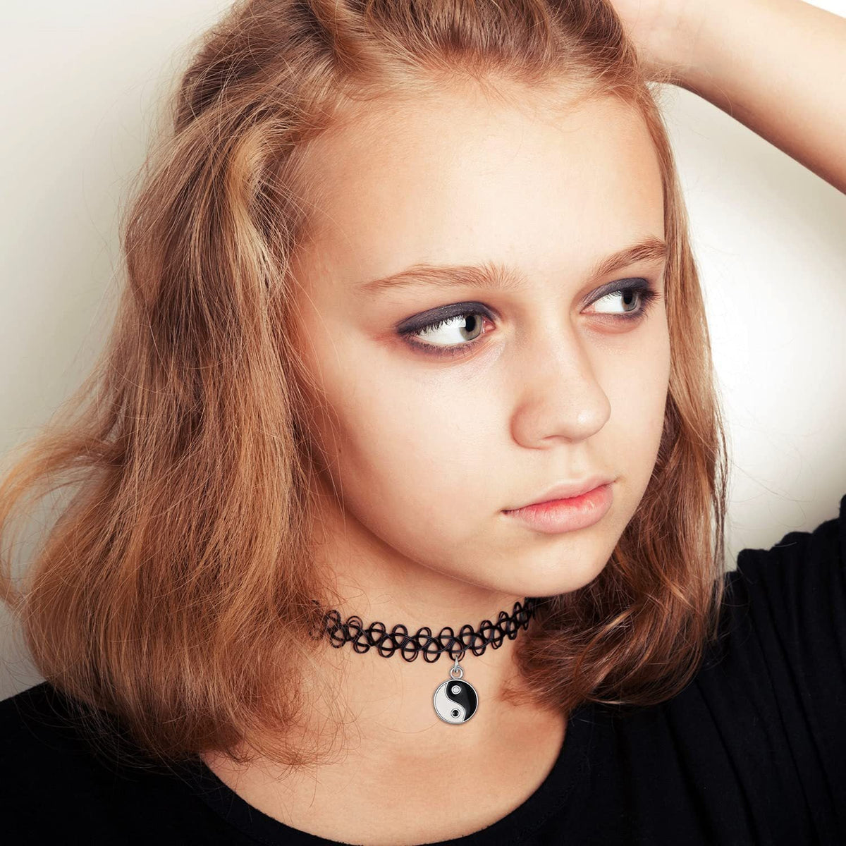 Collar Fishing Line Clavicle Chain Neck Gothic Necklaces