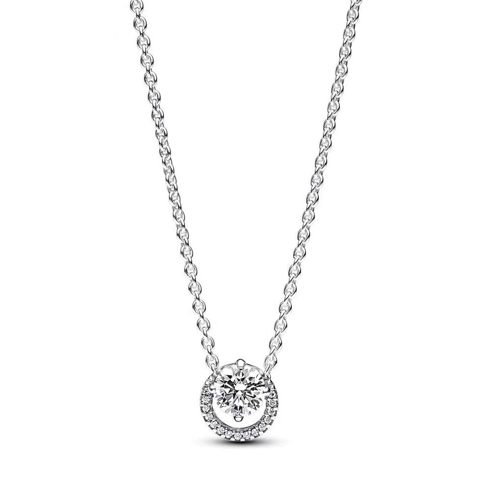 Classic Elegant Shining Single Diamond Round Tennis Gorgeous Jewelry Set