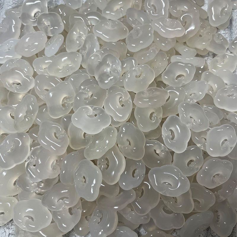 Natural Chalcedony Agate Lock Of Good Cute Hollow Necklaces