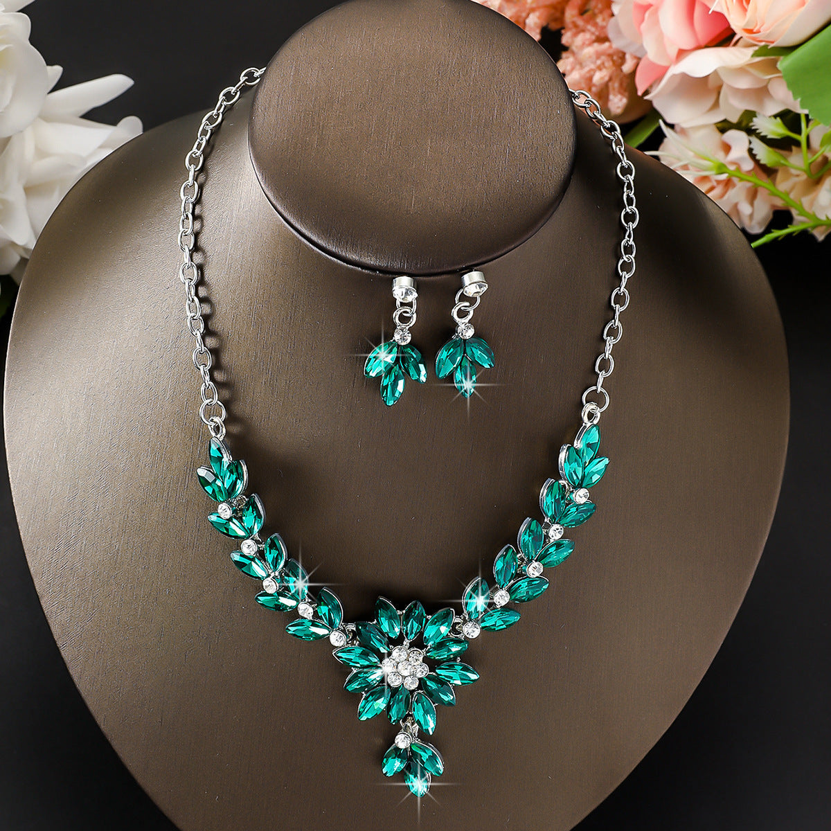 New Fashion Bridal Two-piece Elegant High-grade Jewelry Set
