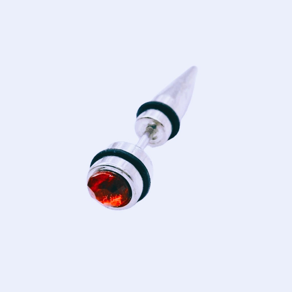 Ear Trendy Unique Inlaid Unisex Punk Earrings