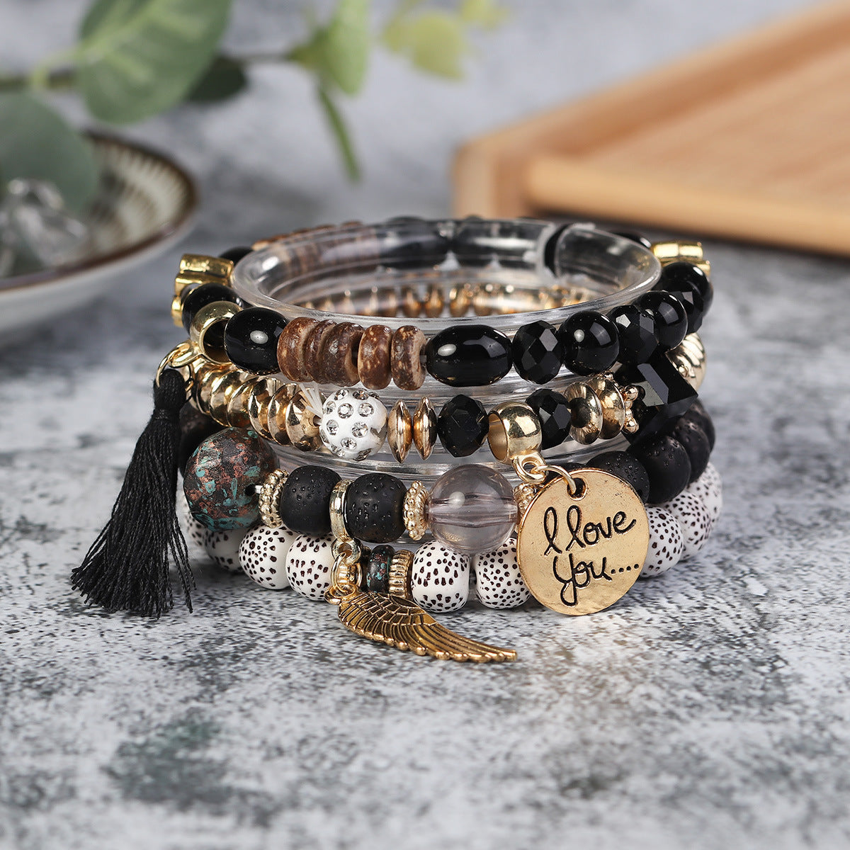 Women's Bohemian Creative Tassel Beaded Fashion Beads Bracelet
