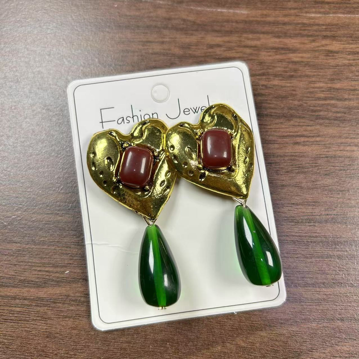Oversized Flower Geometric Resin High-grade Fashion Earrings