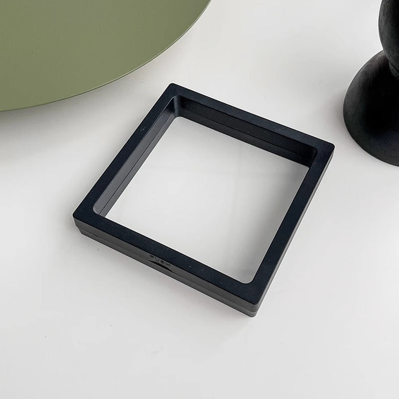 Box Transparent Film Ear Portable Clip Necklaces