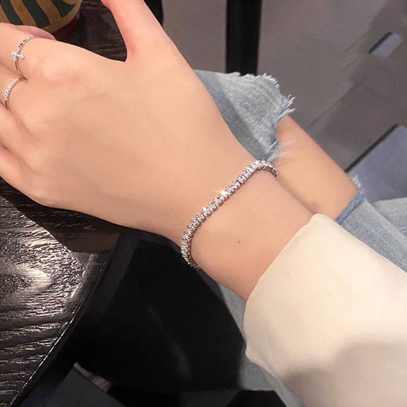 Fritillary Snake-shaped Snake Bone Rhinestone Texture Zircon Light Luxury Bracelet