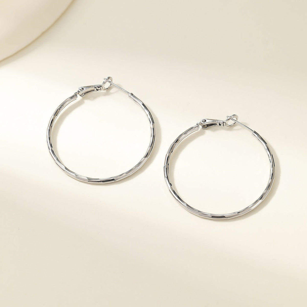 Women's Of Sier Big Hoop Light Luxury High-grade Ear Earrings