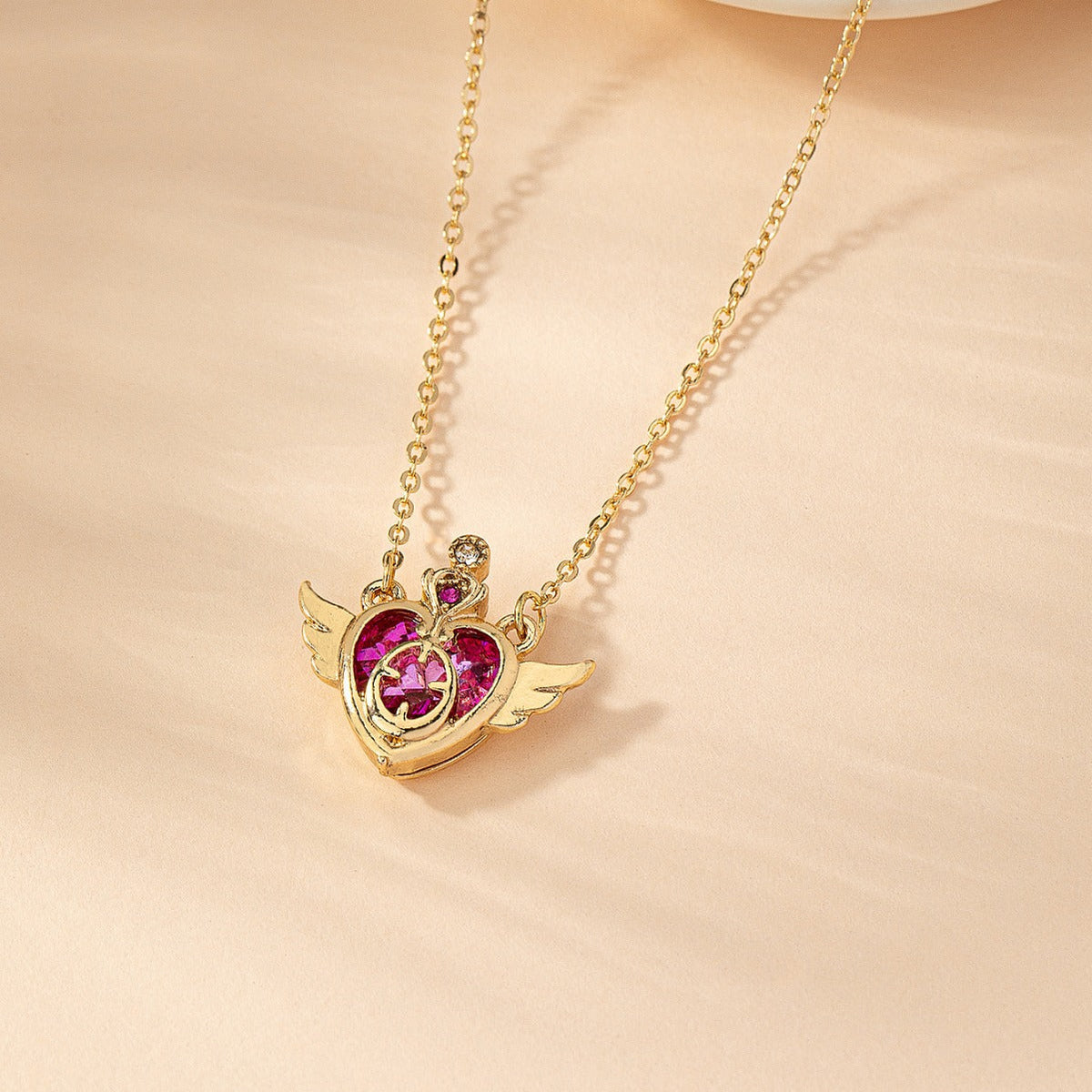 Moon Derivative Cartoon Magic Transformation Stick Female Necklace