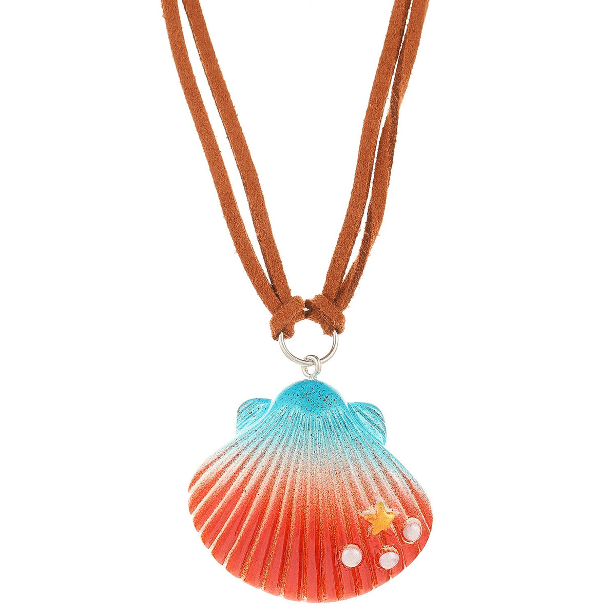 Starfish Spiral Pattern Ear Wind High Sense Ocean Jewelry Set