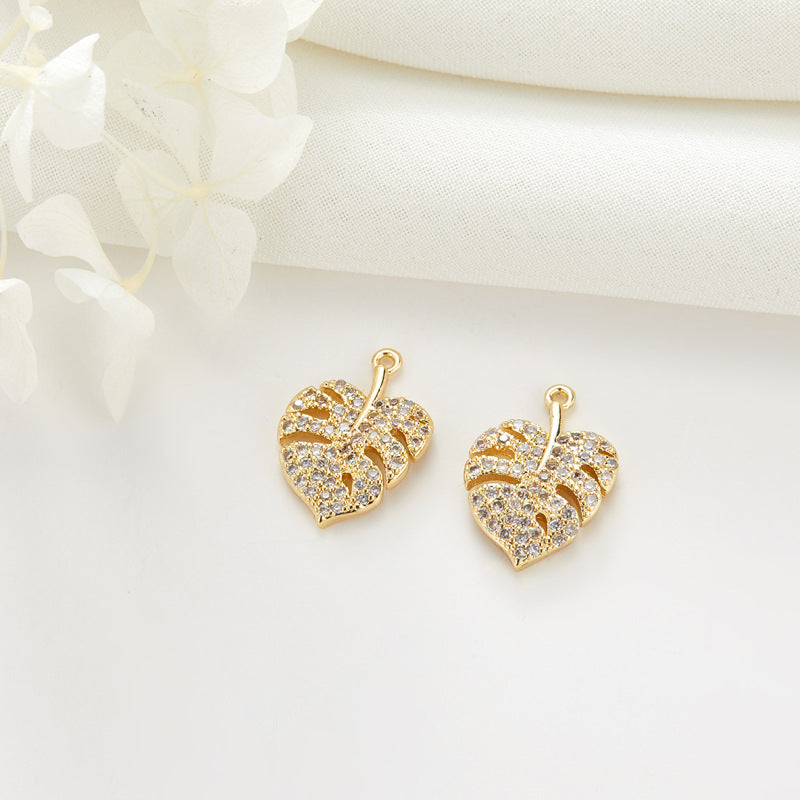Simple Graceful Cute Style Versatile Zircon Pendant