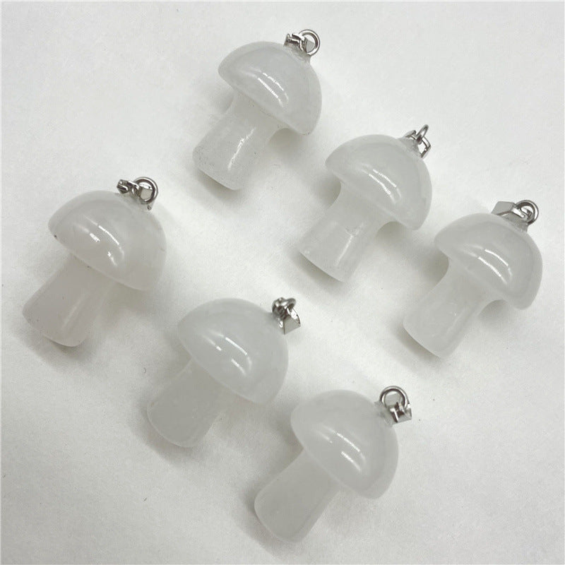 Fashion Natural Crystal Stone Mini Small Pendant