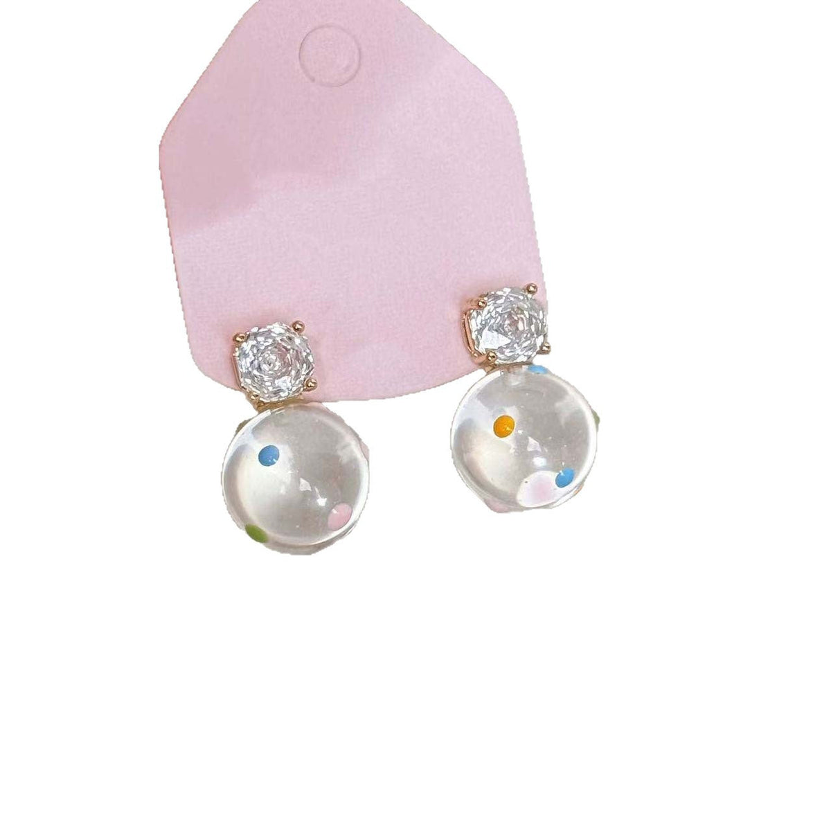 Ice Transparent Imitation Glaze Aura Essence Female Niche Exquisite Design Rings