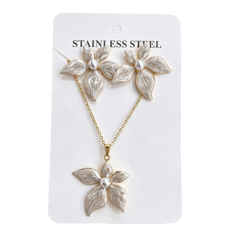 Stainless Steel Enamel Titanium Fashion Personality Necklaces
