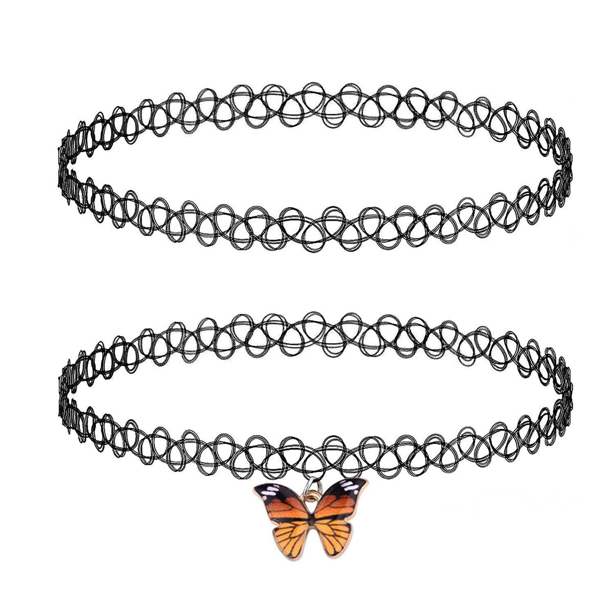Collar Fishing Line Clavicle Chain Neck Gothic Necklaces