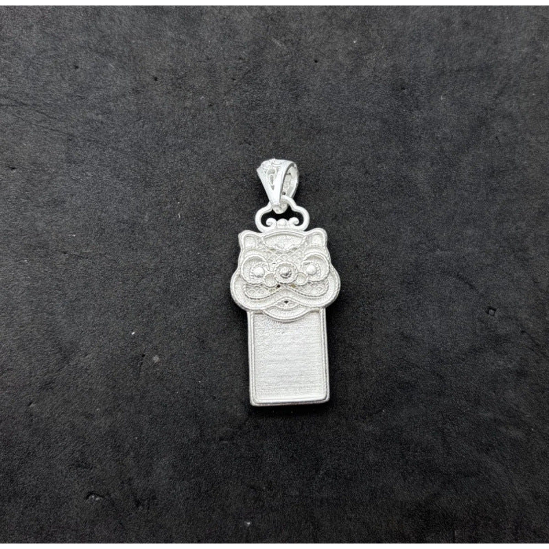 Miao Sier Eardrop Frame Vintage Base Support Handmade Ethnic Pendant
