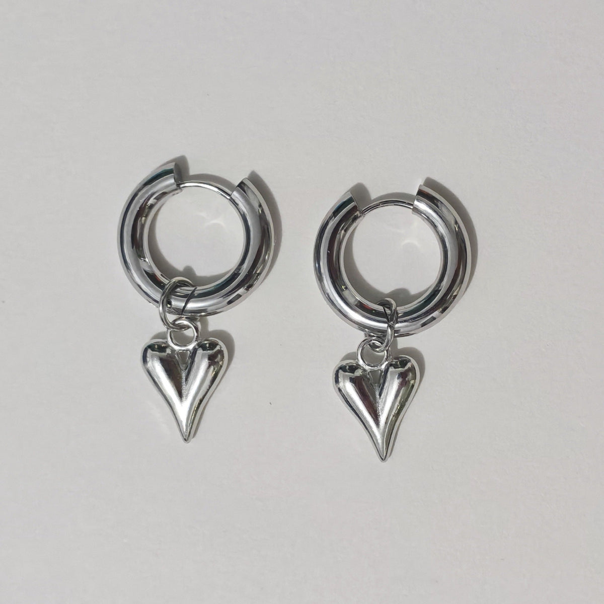 French Sweet Fashion Ear Detachable Trend Small Love Earrings