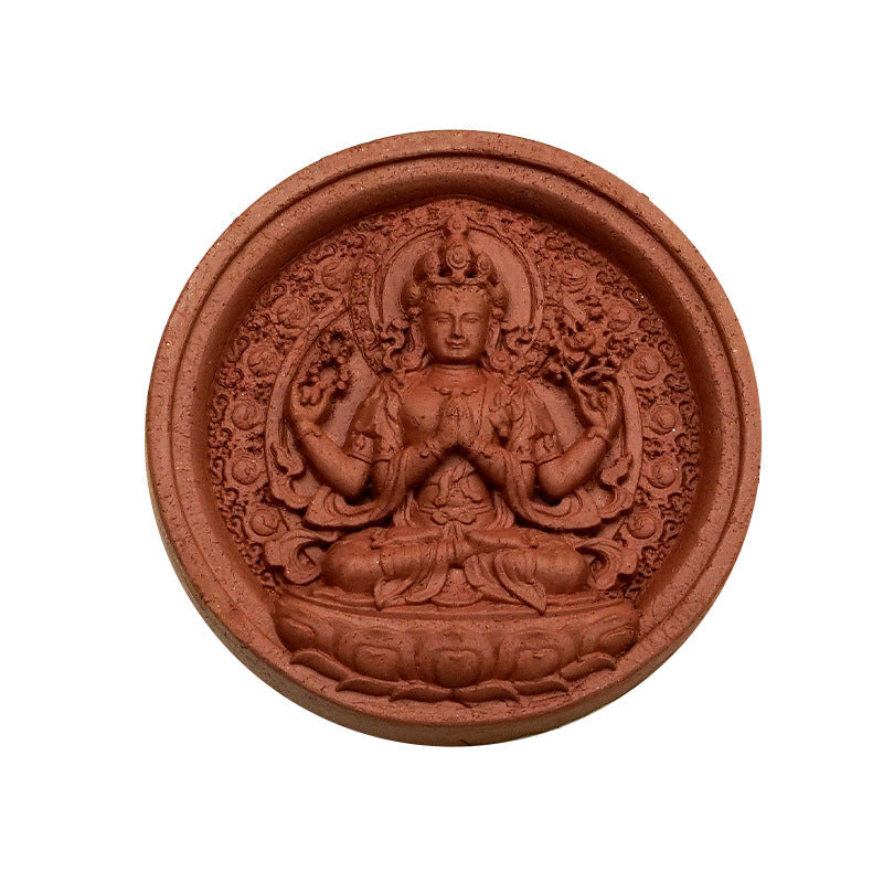 Mud Wiping Picture Multiple Options Huang Pendant