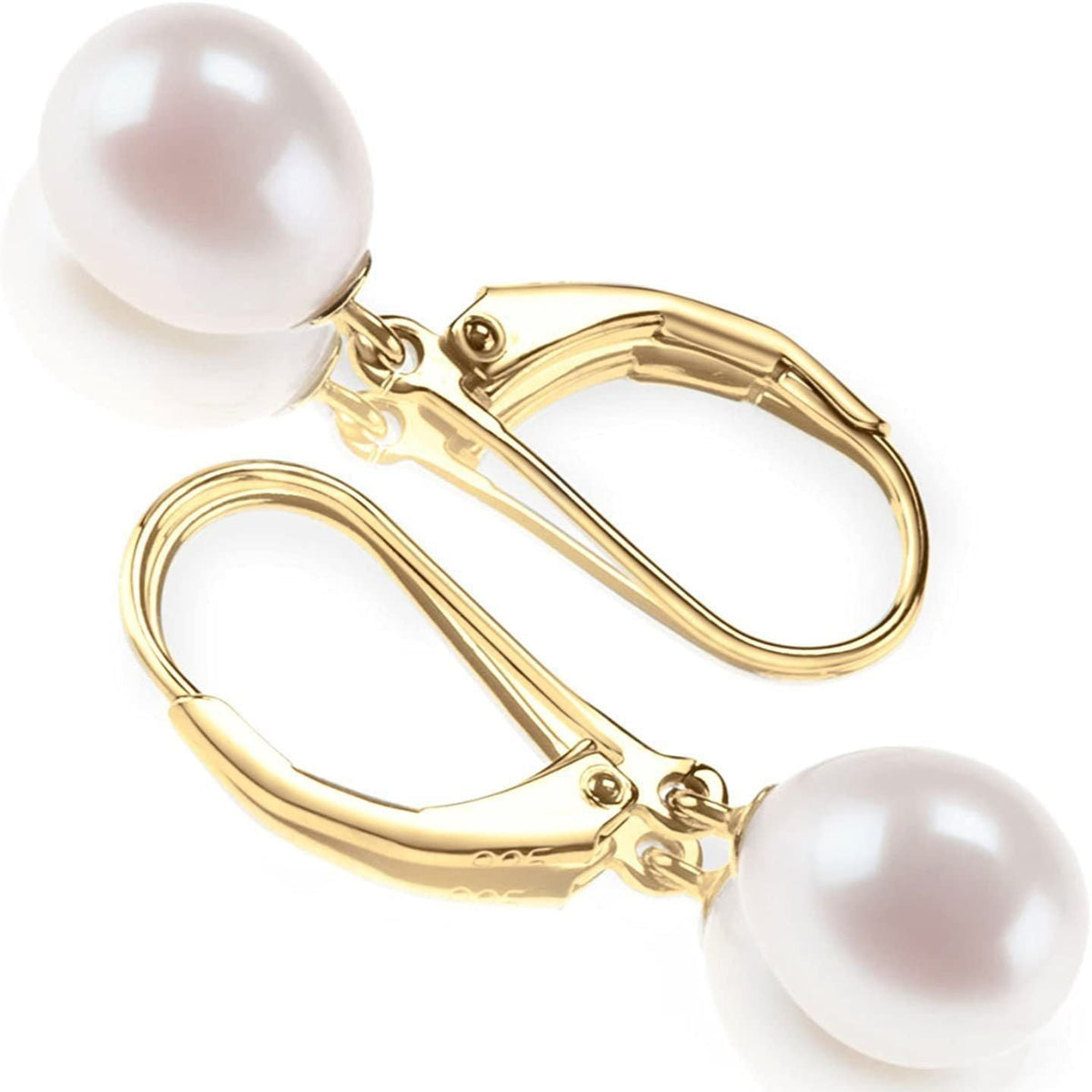 Women's French Entry Lux Pearl For Eardrops Earrings