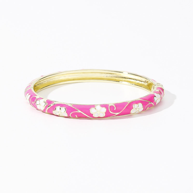 National Fashion Ancient Style Cloisonne Enamel Tourism Bracelet