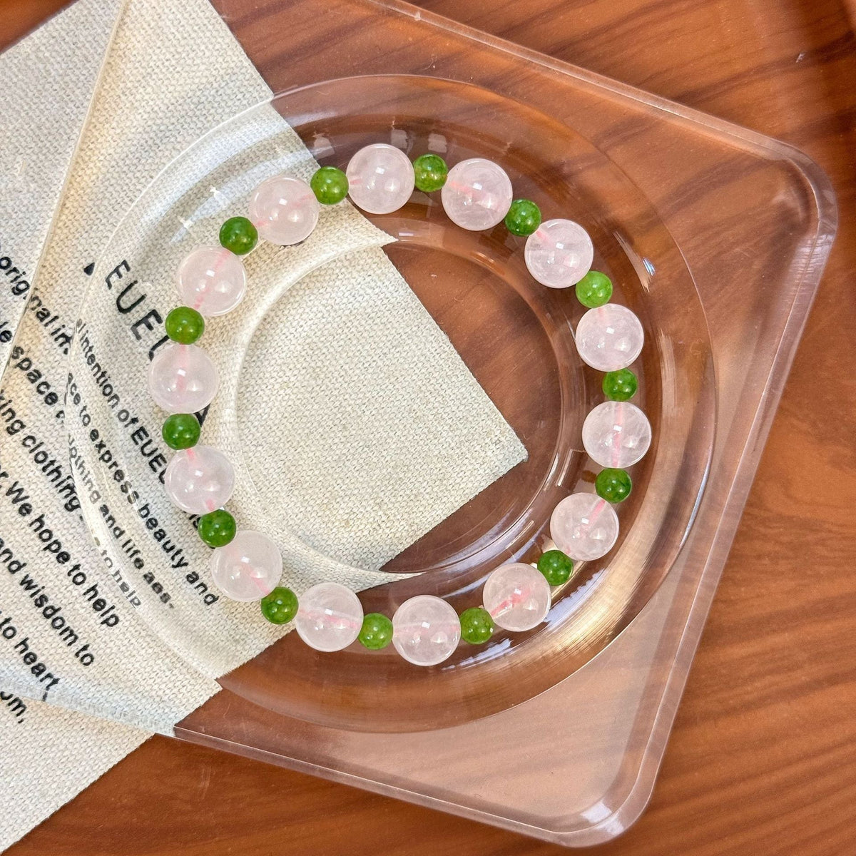 Crystal Olivine Fresh Sweet Opal Fashion Bracelet