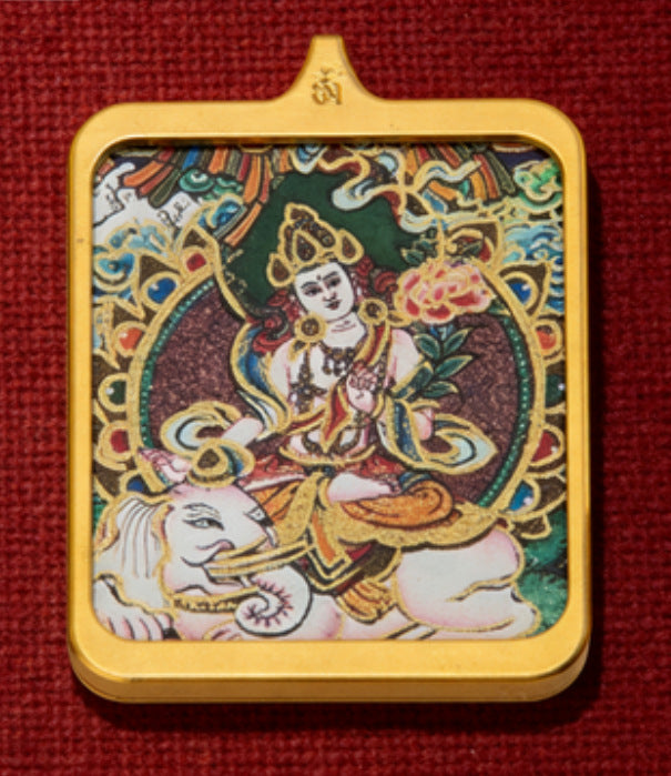 Patron Saints Tibetan Ethnic Style Life Pendant