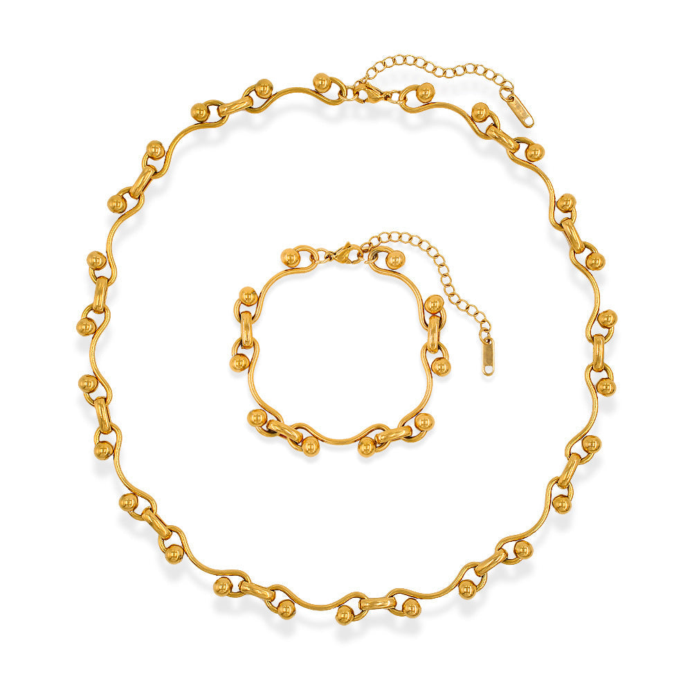 Women's & Men's Style Design Stainless Steel Handmade Chain Necklaces