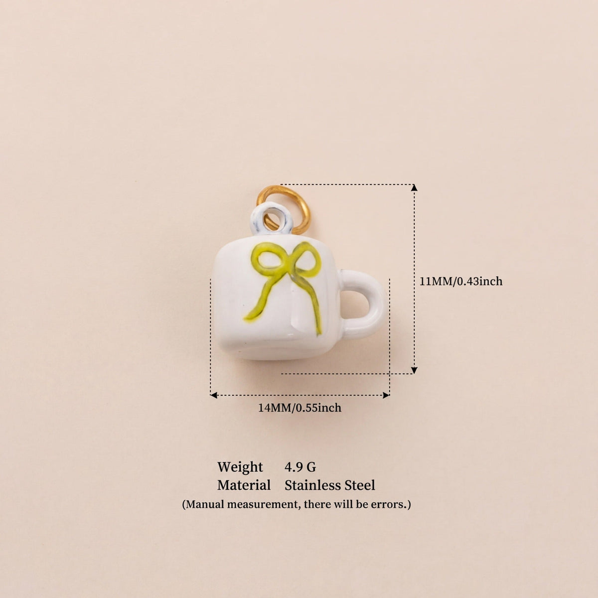 Inner Stainless Steel Gold Color Protection Vacuum Pendant
