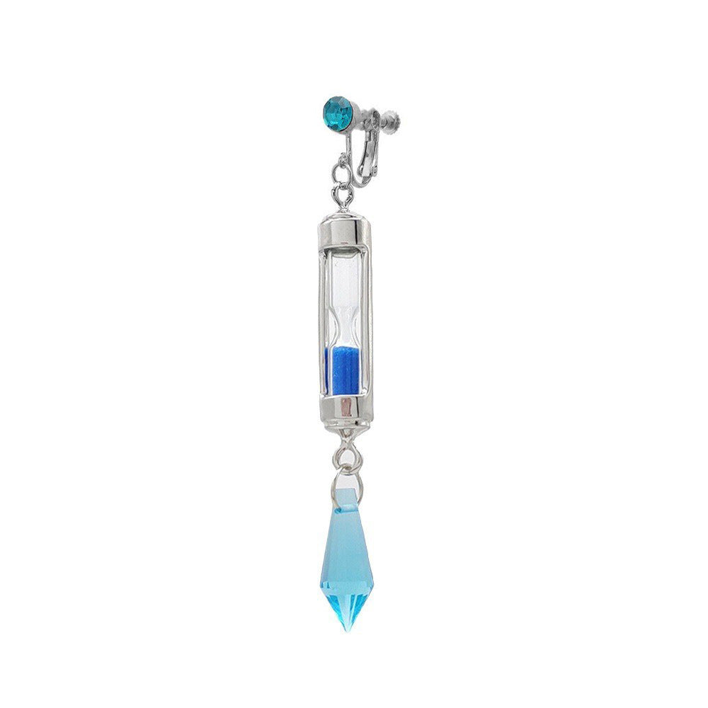 Notes Hourglass Peripheral Creative Crystal Quicksand Ear Clip