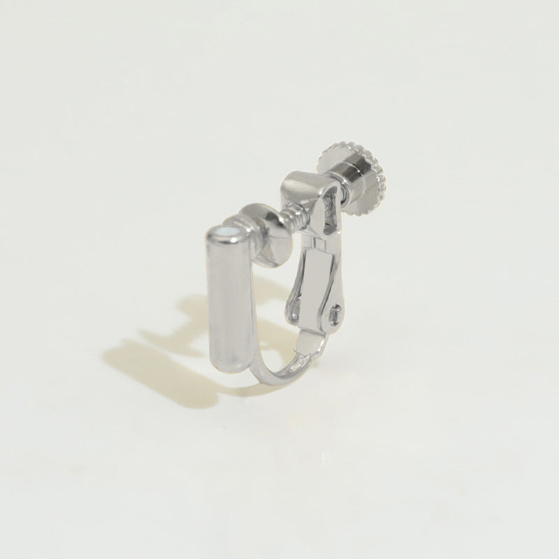 Screw Without Piercing Adjustable Spiral Hair Pin Ear Clip
