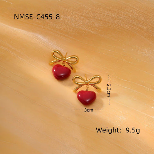 Titanium Steel Valentine's Day Gift Love Souvenir High Jewelry Set