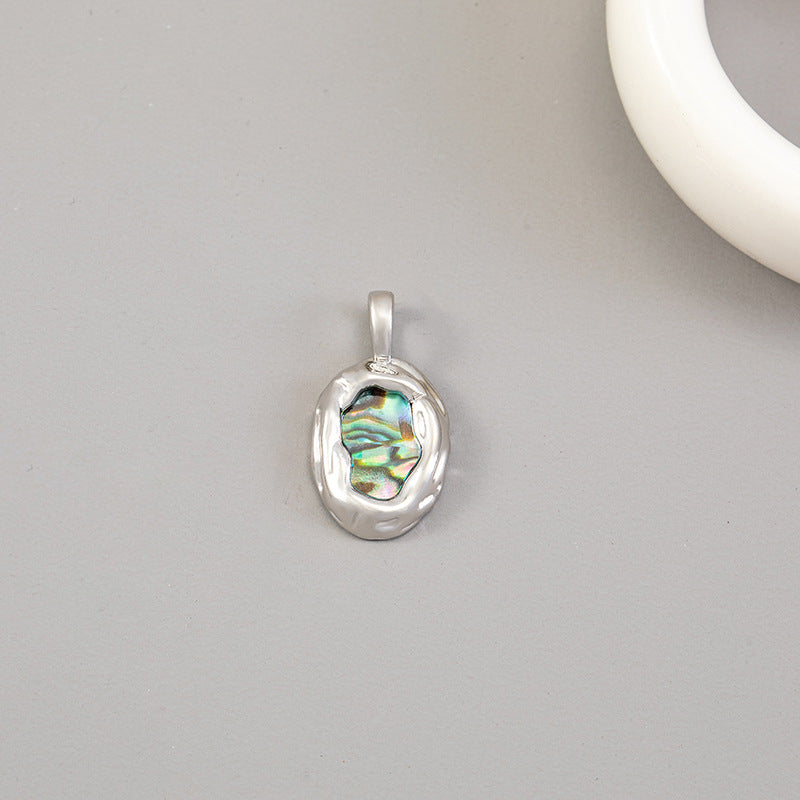 Color Retaining Fritillary Baroque Colorful Clover Pendant