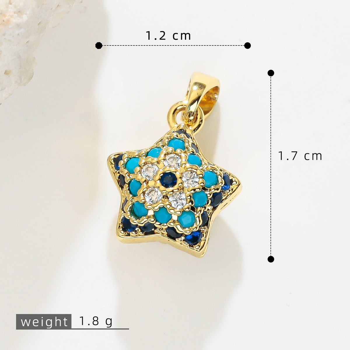 Fashion Retro Weird Devil Eye Single Pendants