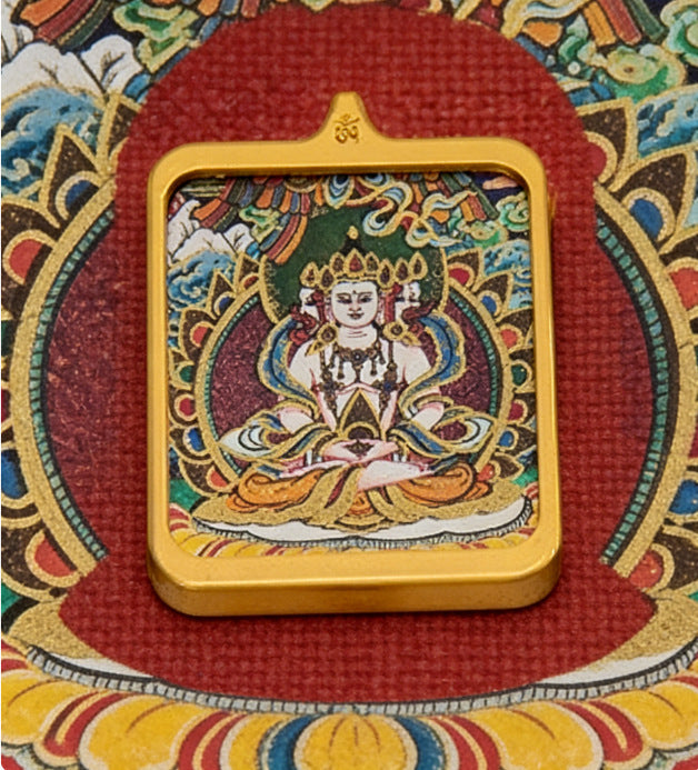 Patron Saints Tibetan Ethnic Style Life Pendant