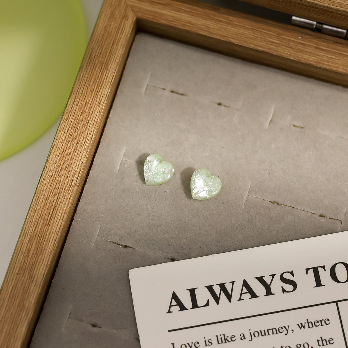 Biological Porcelain Ear Female Design Transparent Sleeping No Need To Stud Earrings