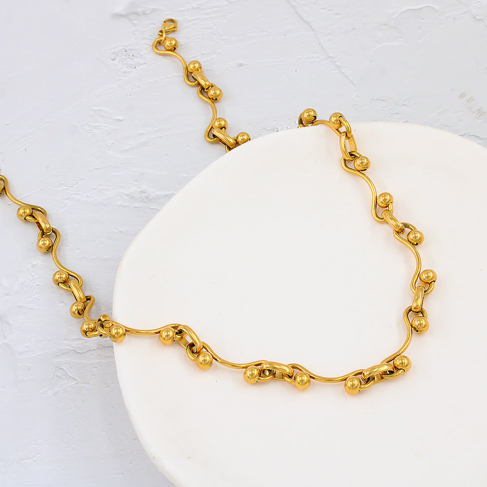 Women's & Men's Style Design Stainless Steel Handmade Chain Necklaces