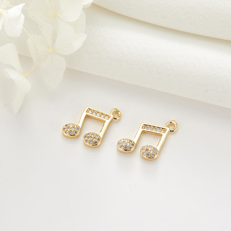 Simple Graceful Cute Style Versatile Zircon Pendant